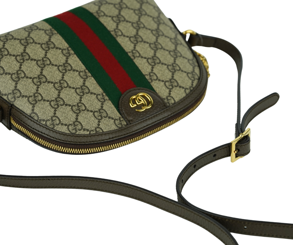 Pre-Loved Gucci Ophidia Bag in Supreme Canvas