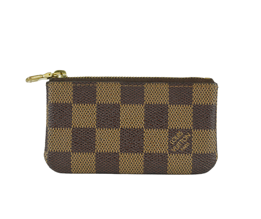Pre-Loved Louis Vuitton Damier Ebene Key Pouch