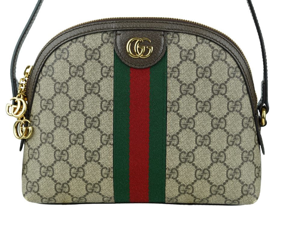 Pre-Loved Gucci Ophidia Bag in Supreme Canvas
