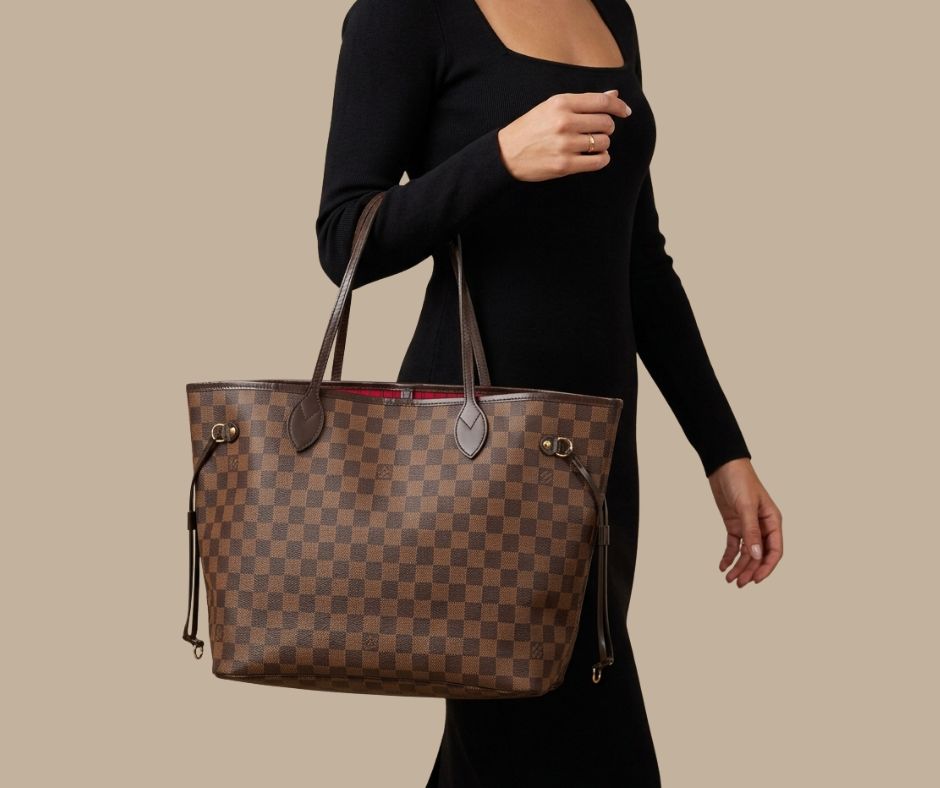 Pre-Loved Louis Vuitton Damier Ebène Neverfull GM