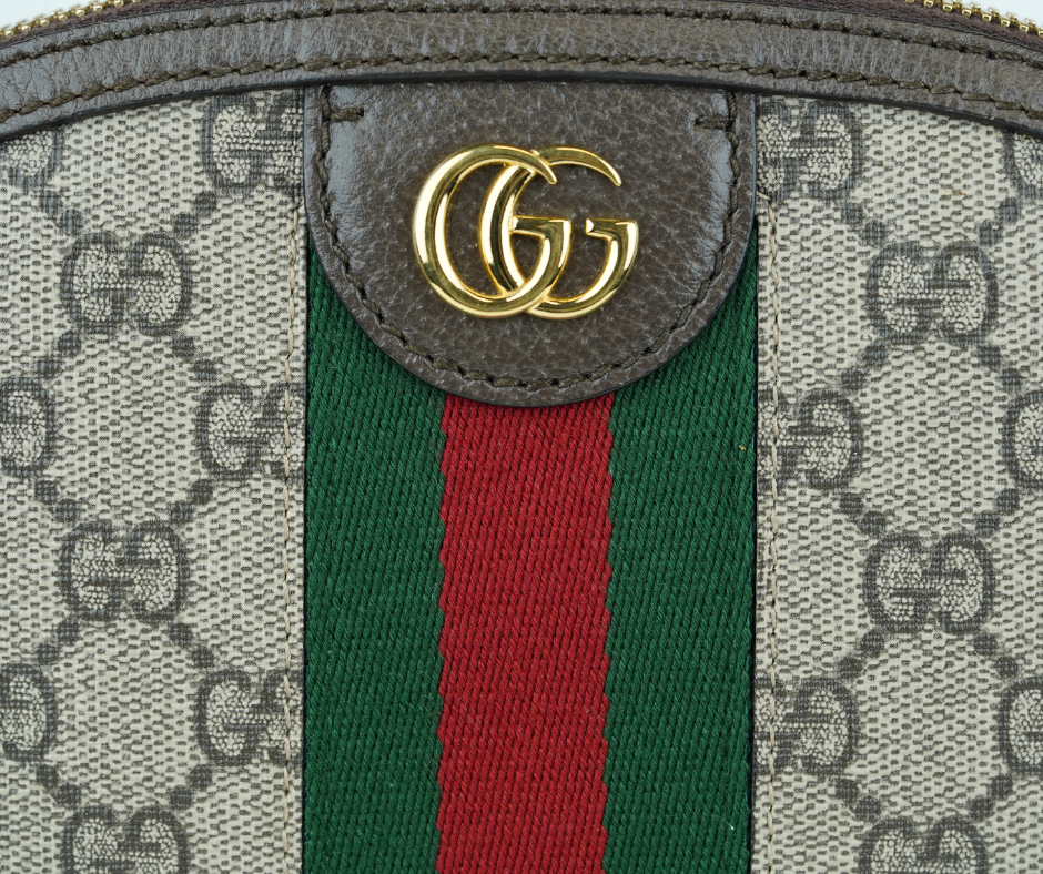 Pre-Loved Gucci Ophidia Bag in Supreme Canvas