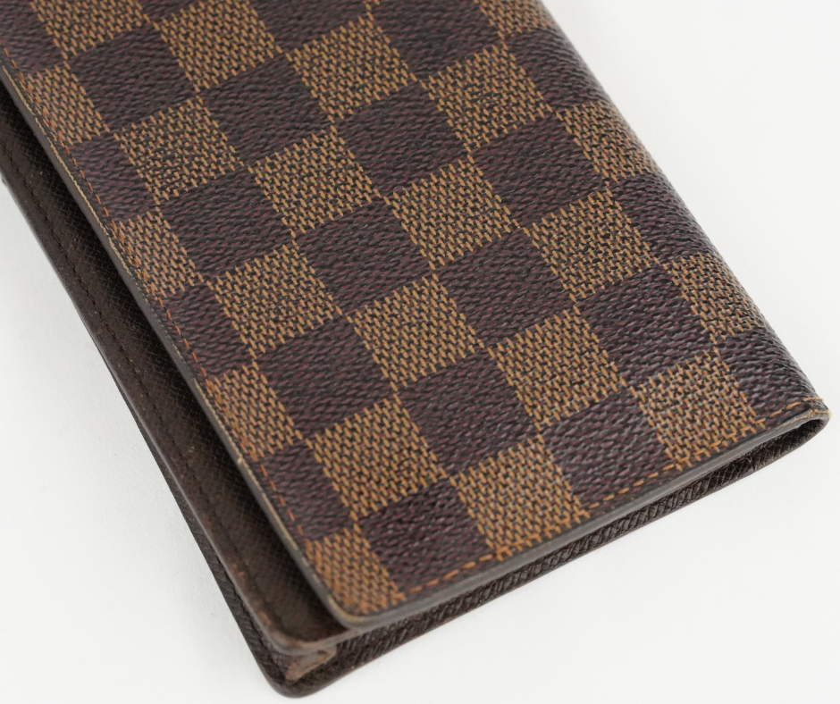 Pre-Loved Brazza Wallet Damier Ebene Wallet