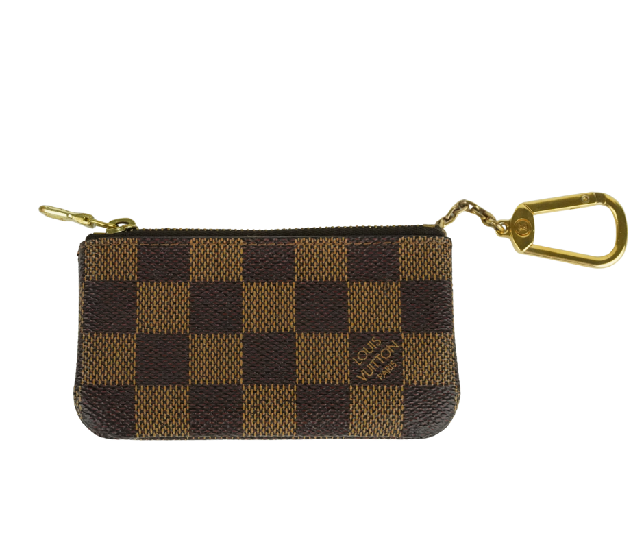Pre-Loved Louis Vuitton Damier Ebene Key Pouch