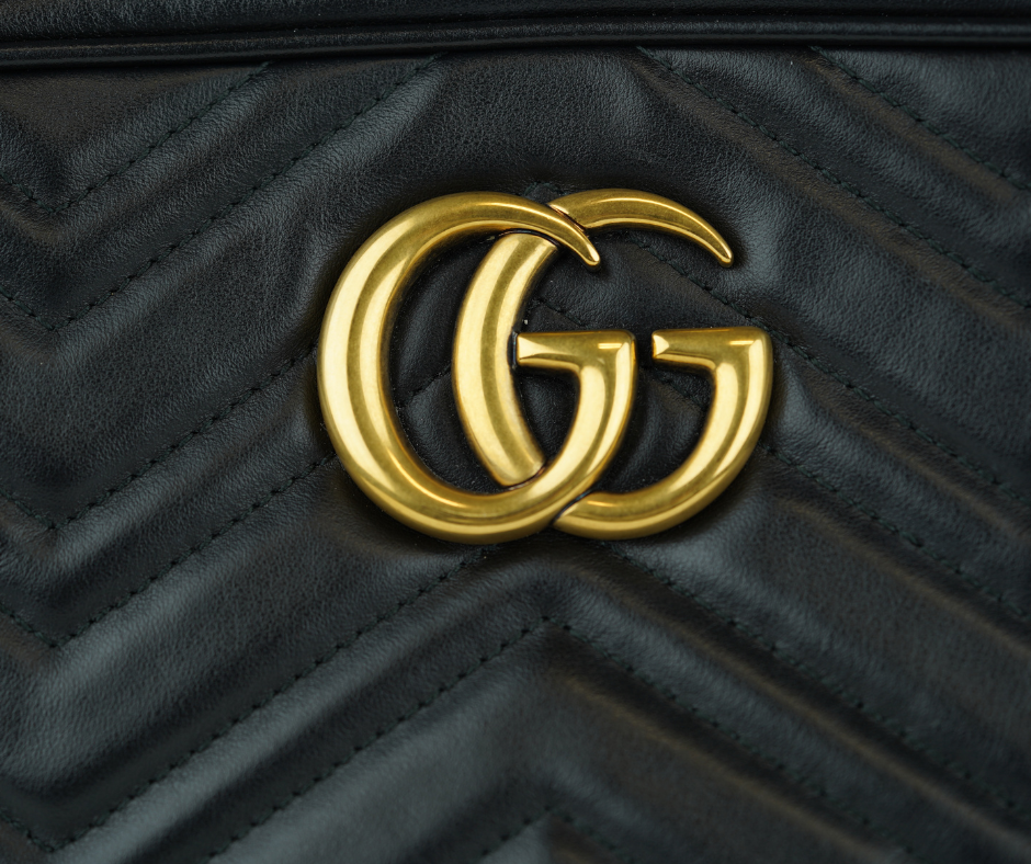 Pre-Loved Gucci GG Marmont Matelasse Mini Camera Bag in Black