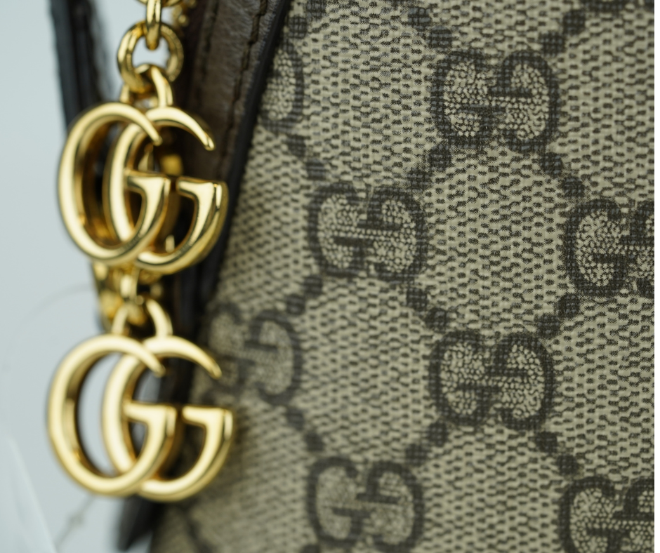 Pre-Loved Gucci Ophidia Bag in Supreme Canvas