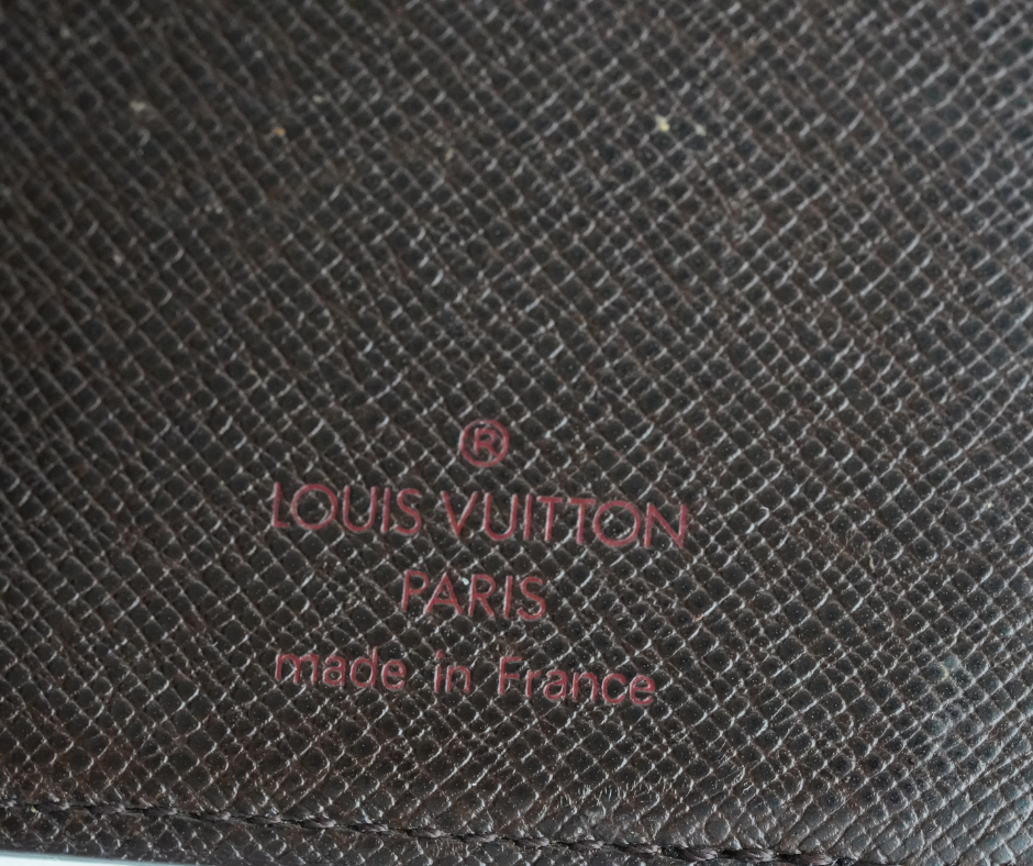 Pre-Loved Brazza Wallet Damier Ebene Wallet