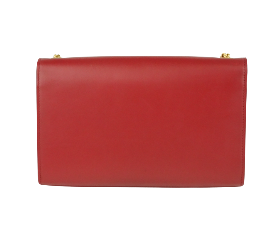 Pre-Loved Yves Saint Laurent Kate Tassel Bag in Red
