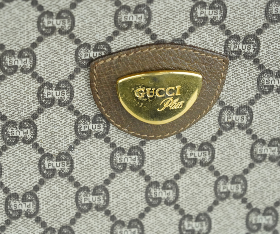 Pte-loved Vintage Gucci Plus GG Supreme Tote