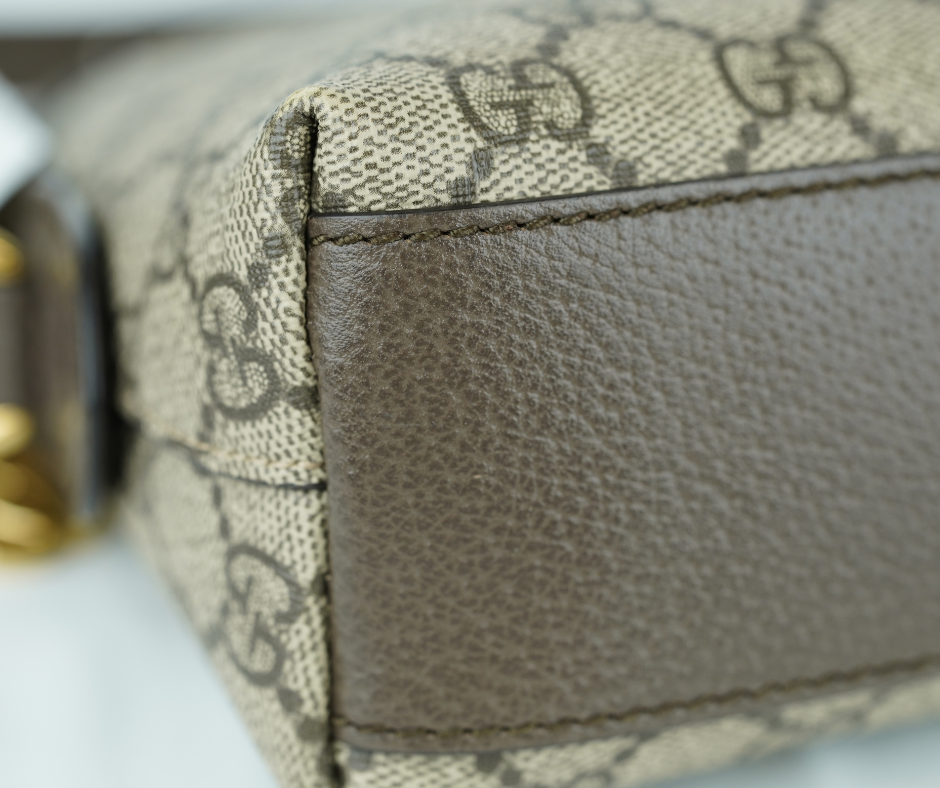 Pre-Loved Gucci Ophidia Bag in Supreme Canvas