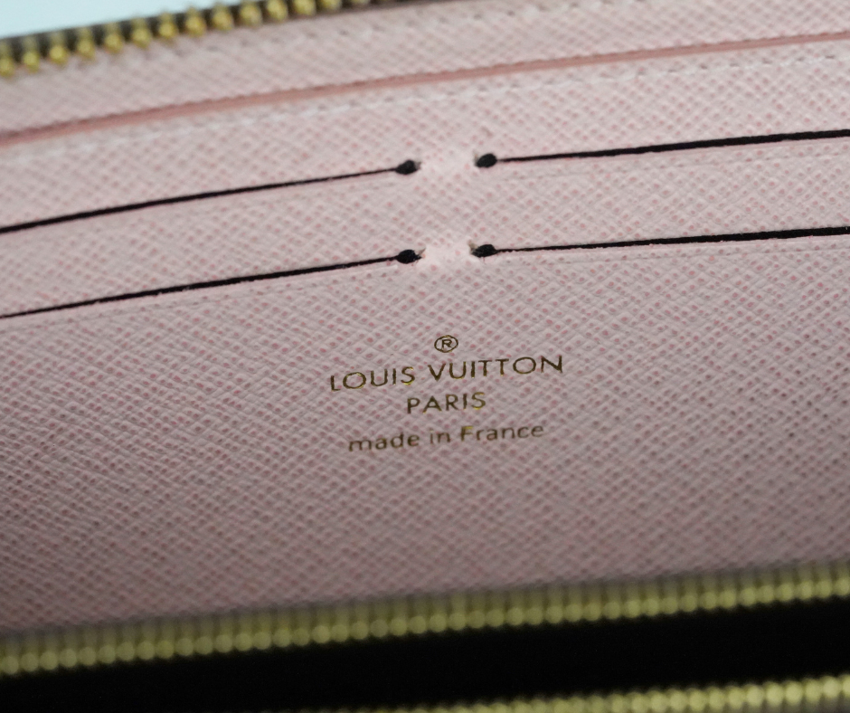 Pre-Loved Louis Vuitton Damier Ebene Zippy Long Wallet Pink