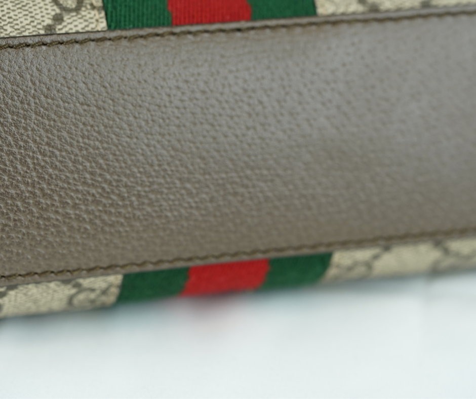 Pre-Loved Gucci Ophidia Bag in Supreme Canvas