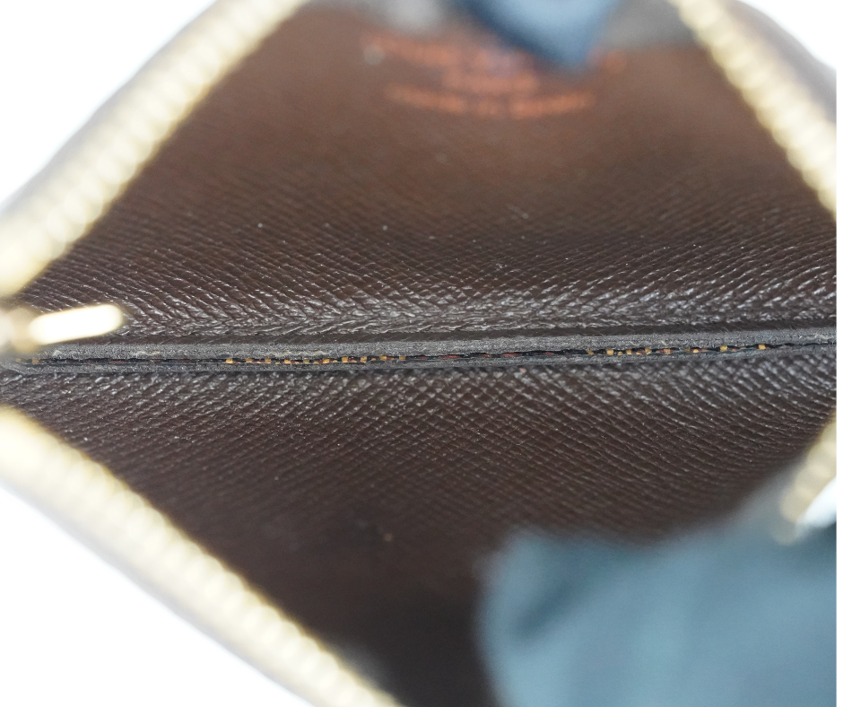 Pre-Loved Louis Vuitton Damier Ebene Key Pouch
