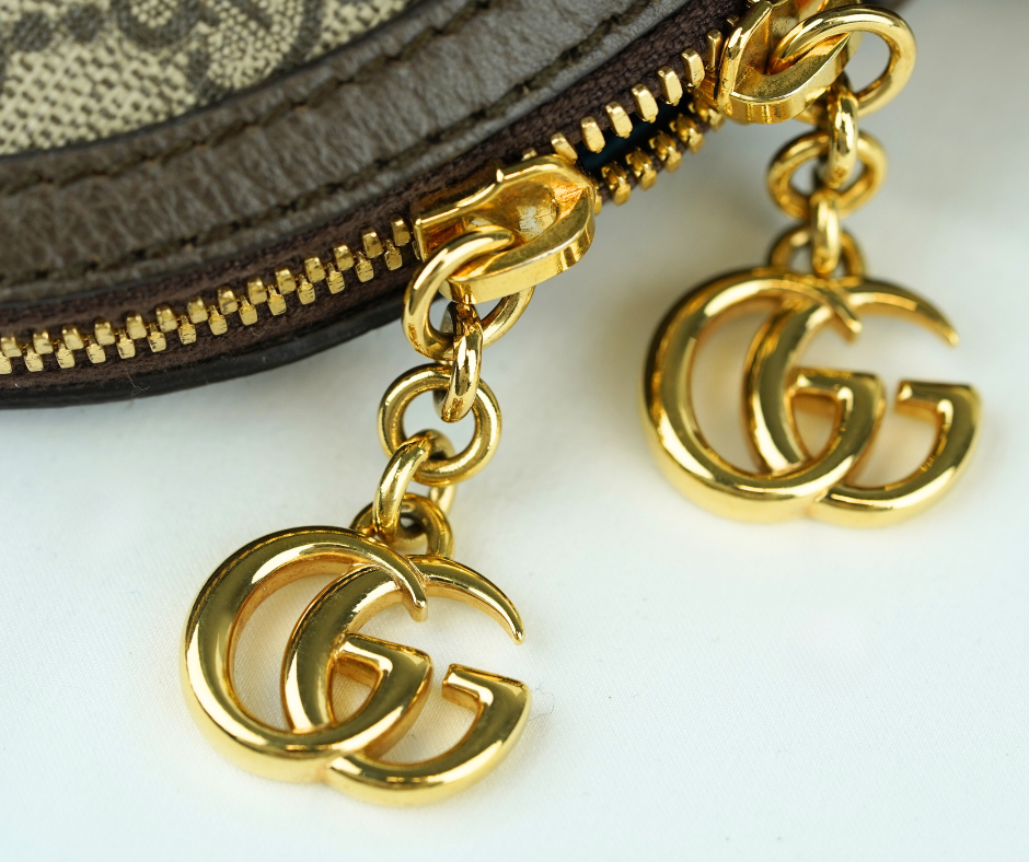 Pre-Loved Gucci Ophidia Bag in Supreme Canvas