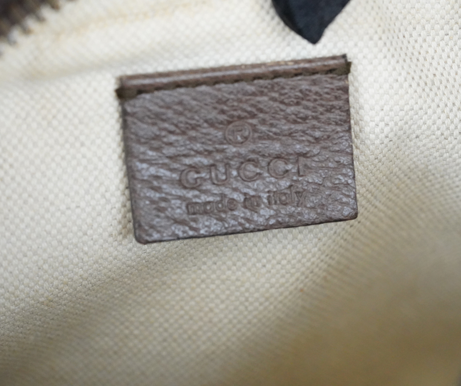 Pre-Loved Gucci Ophidia Canvas Top Handle Shoulder Camera Bag