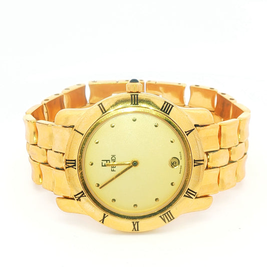 Pre-Loved Fendi 860G Gold Plated Men's Quartz Watch