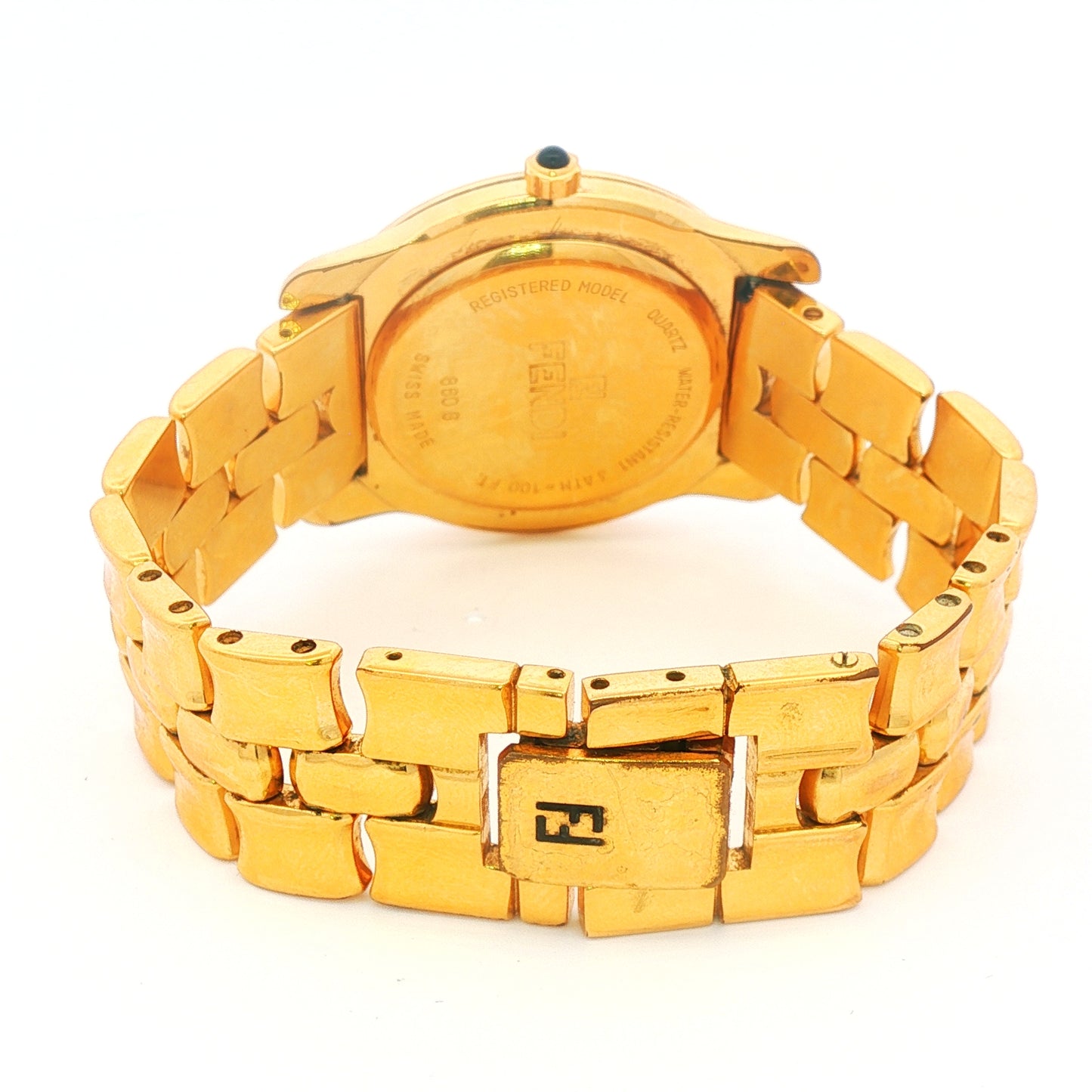 Pre-Loved Fendi 860G Gold Plated Men's Quartz Watch